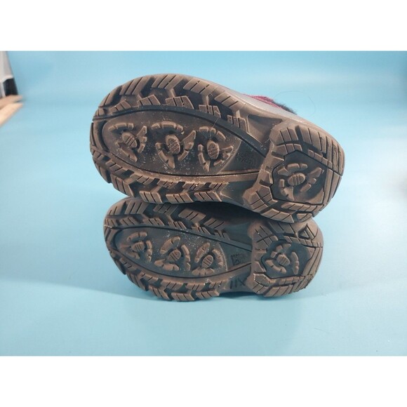 The North Face Toddler  Sz 6 Kids Alpenglow Waterproof Rubber Boots Grey Violet - Picture 13 of 13